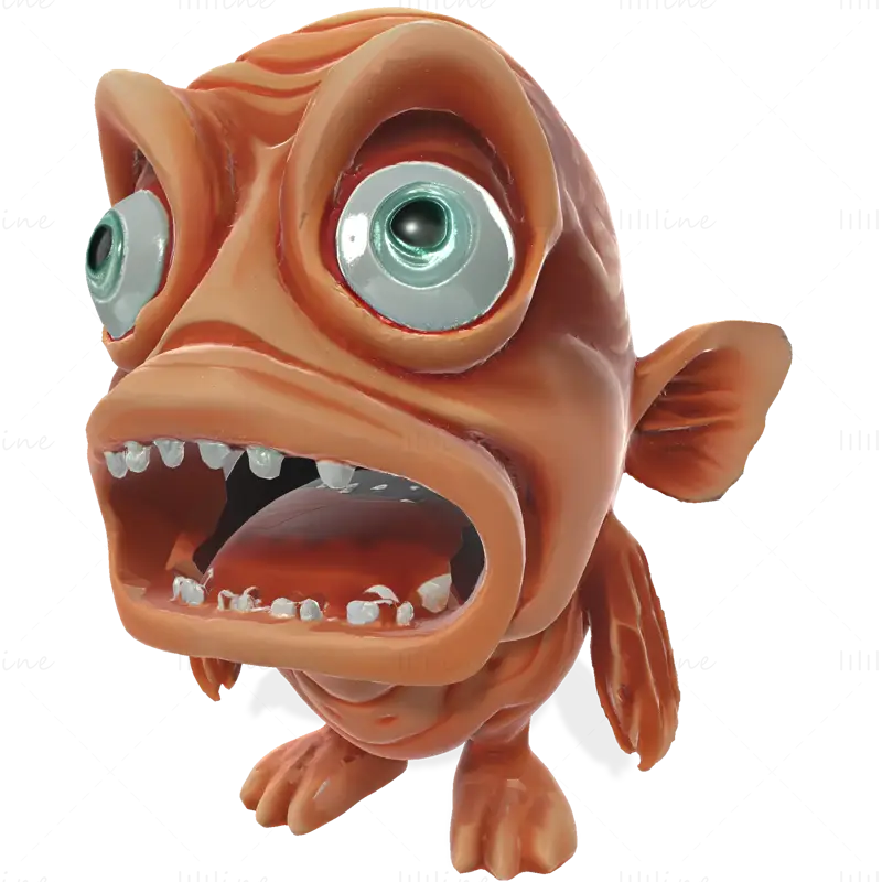 Kolekce 3D modelů WhimsiFish Friends