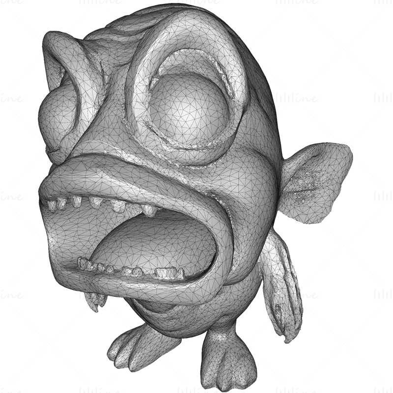 Kolekce 3D modelů WhimsiFish Friends