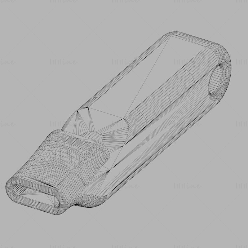 مدل پرینت سه بعدی Whistle STL