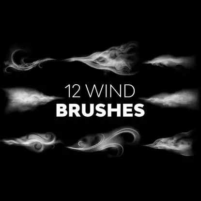 Wind PS Photoshop Pensule