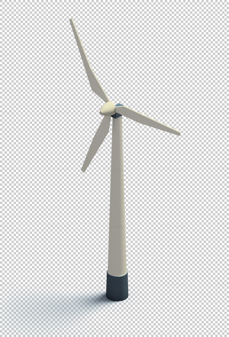 Turbine eoliene 3D png