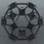 Wireframe Shape Geometric Companion Cube 3D Print Model STL