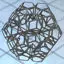 Wireframe Shape Penta Flake Dodecahedron 3D Print Model STL