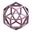Wireframe Shape Rhombicuboctahedron 3D Printing Model STL