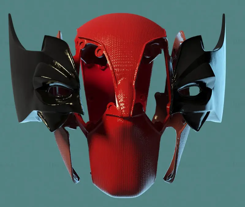 ウルヴァリン デッドプール ヘルメット 3D プリント モデル STL