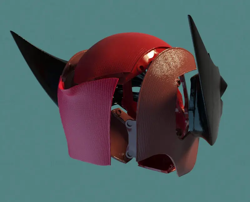 Wolverine deadpool helmet 3d printing model STL