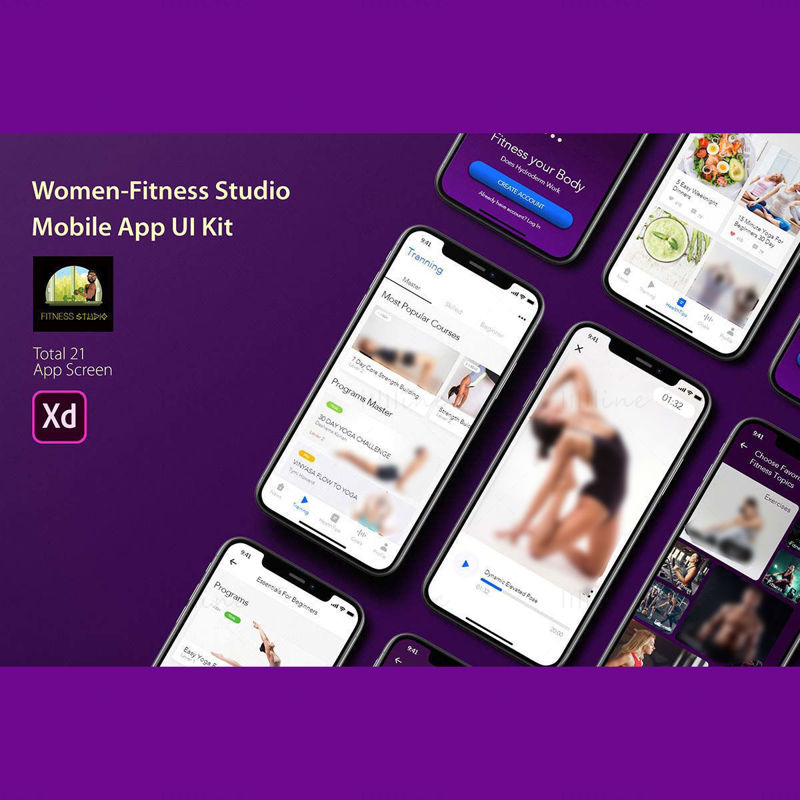 Studio de fitness pour femmes