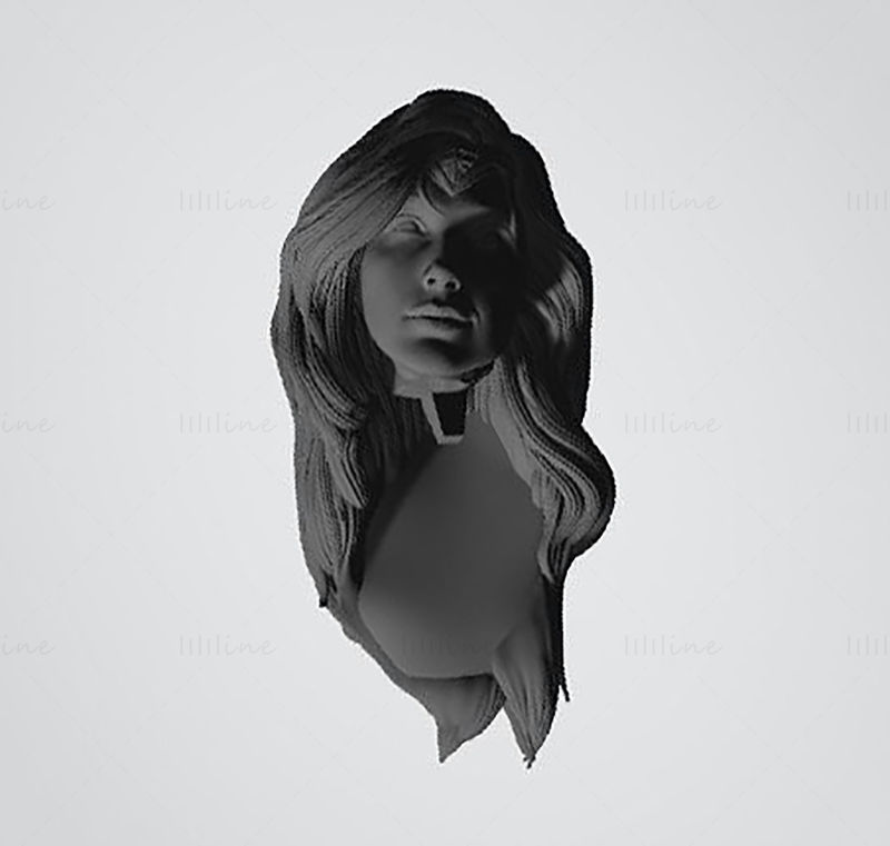 Mujer Maravilla 1984 Modelo de impresión 3D STL