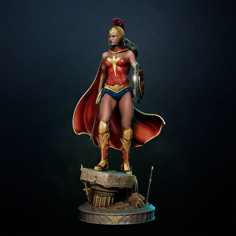 مدل سه بعدی Wonder Woman آماده چاپ STL