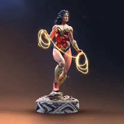 Wonder Woman 3D Printing Model