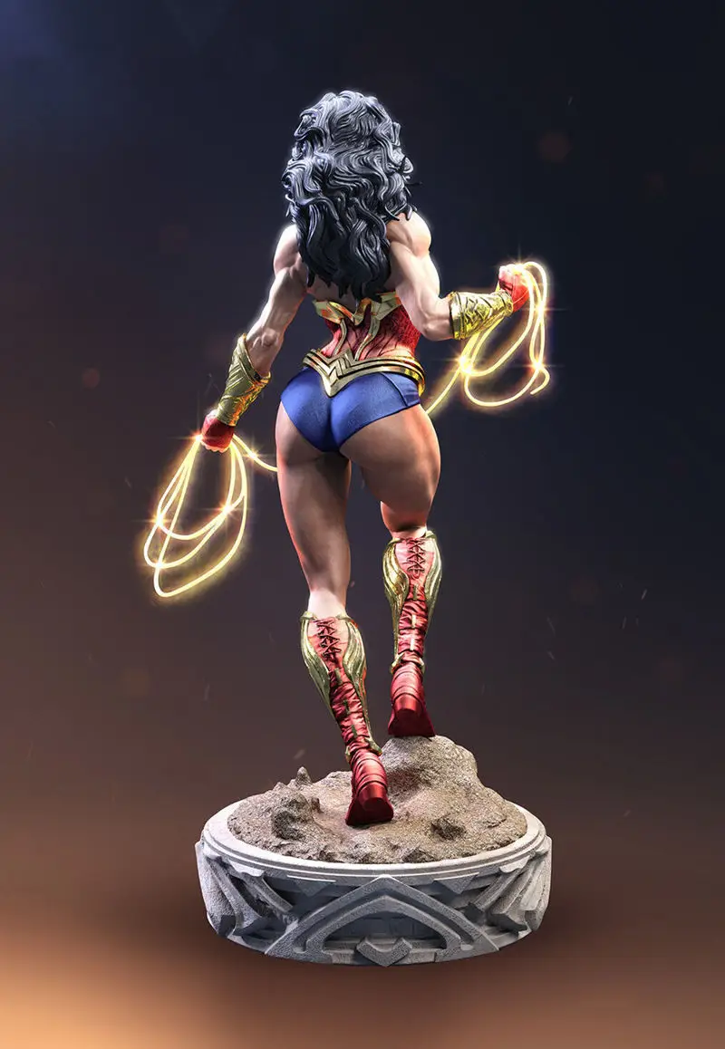 Wonder Woman 3D-printmodel