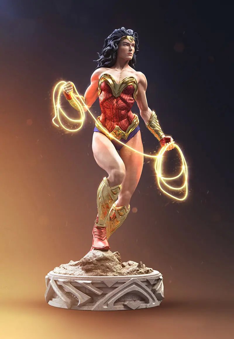Wonder Woman 3D Baskı Modeli