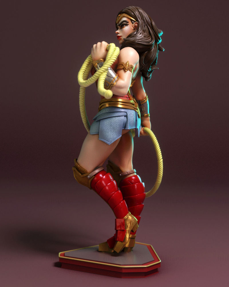 Wonder Woman 3D Printing Model STL
