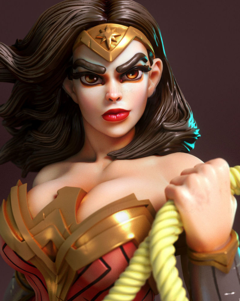 Wonder Woman 3D Printing Model STL