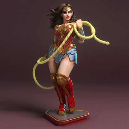 Model 3D tiskanja Wonder Woman STL