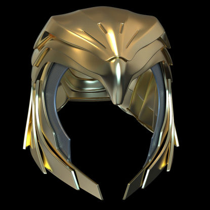 Wonder Woman Golden Eagle Helmet 3D Printing Model STL