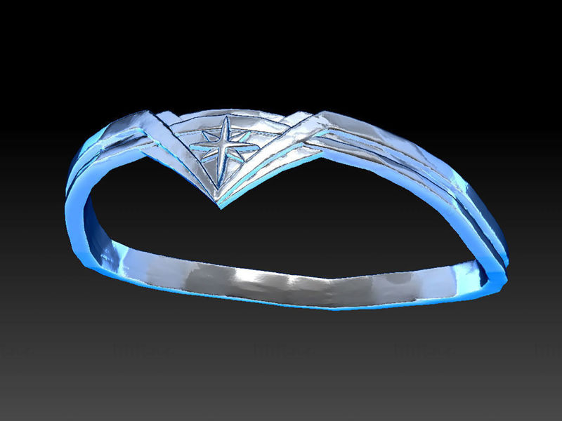 Wonder Woman Tiara Gal Gadot 3D Printing Model STL