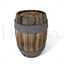 Wooden barrel 3d model