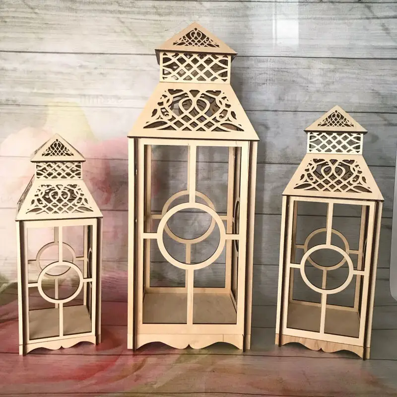 Wooden lantern -3d-dxf-files