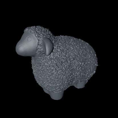 Wooly Sheep 3d modelo de impresión