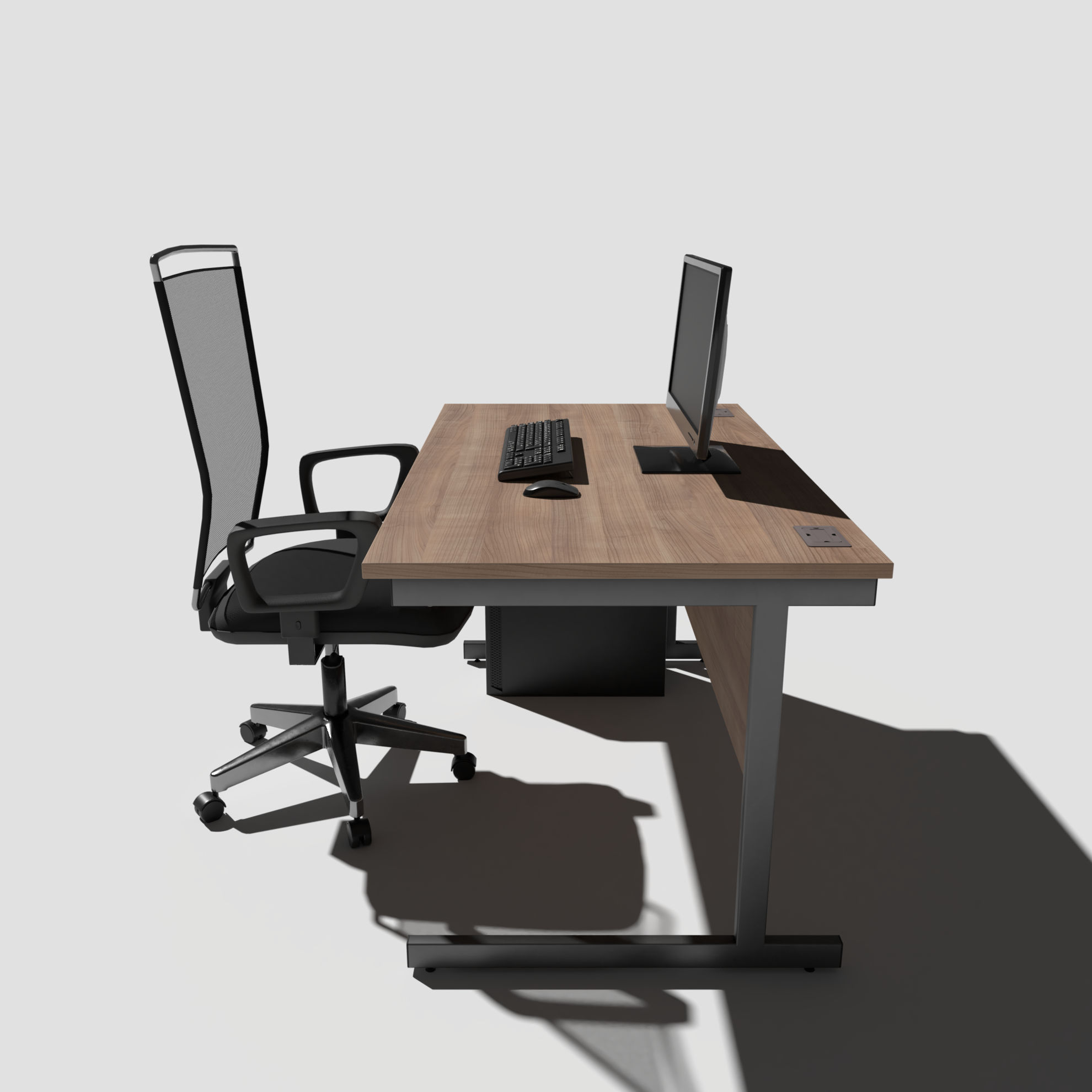 Workstation 3d Model