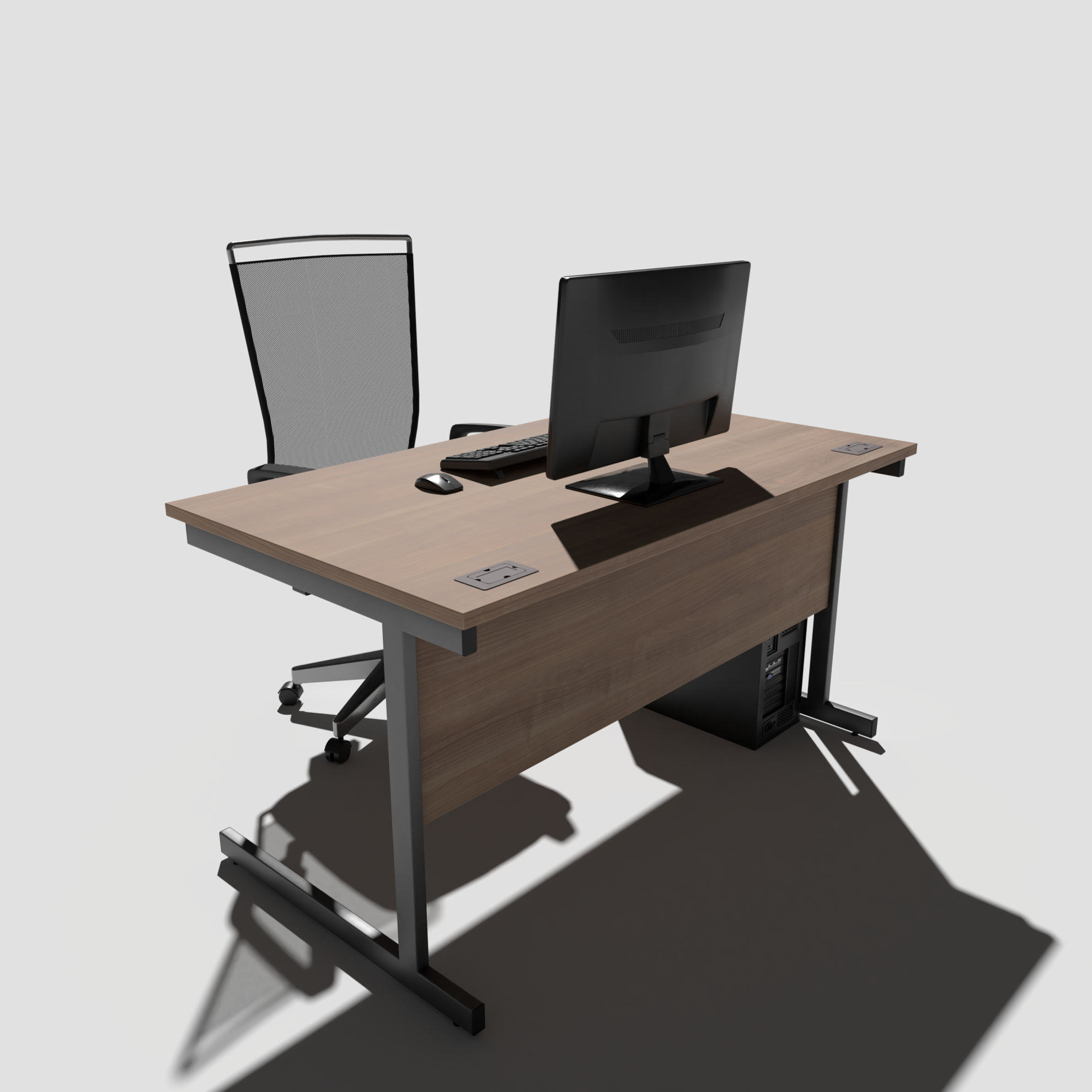 Workstation 3d Model