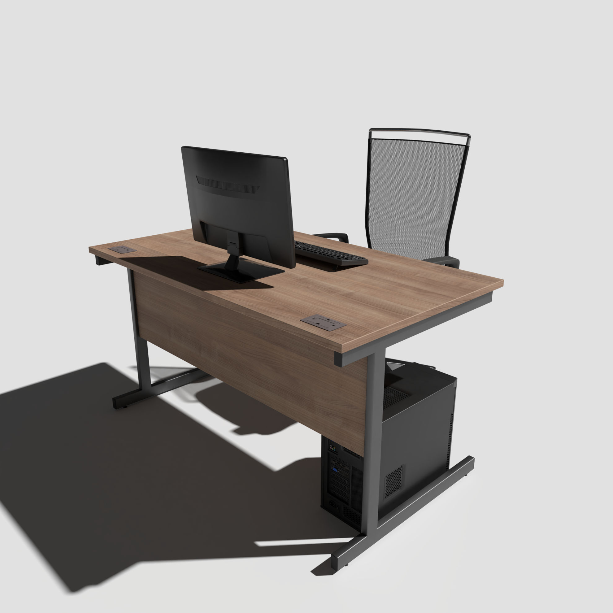 Workstation 3d Model