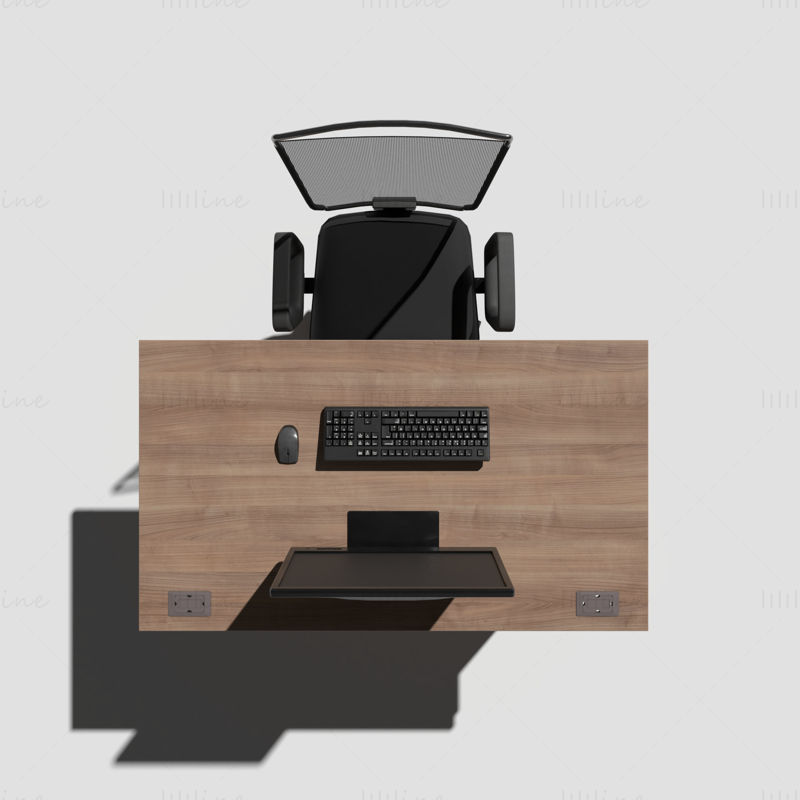 Workstation 3d model