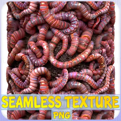 Worm Seamless Texture