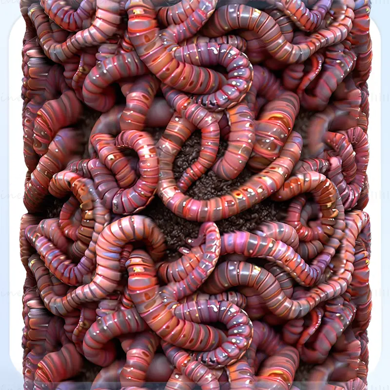 Worm Seamless Texture