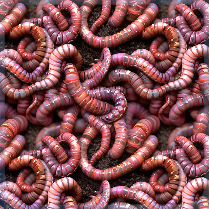 Worm Seamless Texture