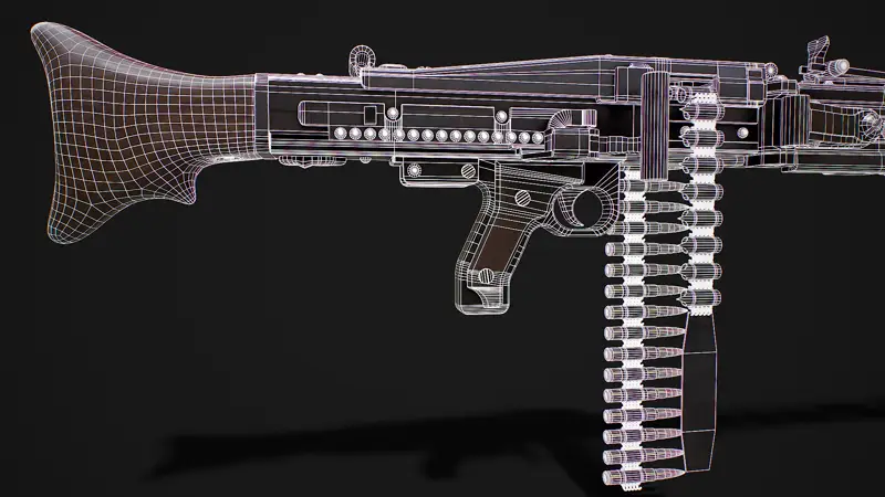 Model 3d MG 42 al doilea război mondial