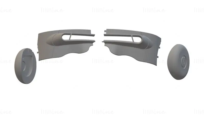 X-Men Cyclops Laser Beam Visor Occhiali Modello di stampa 3D STL