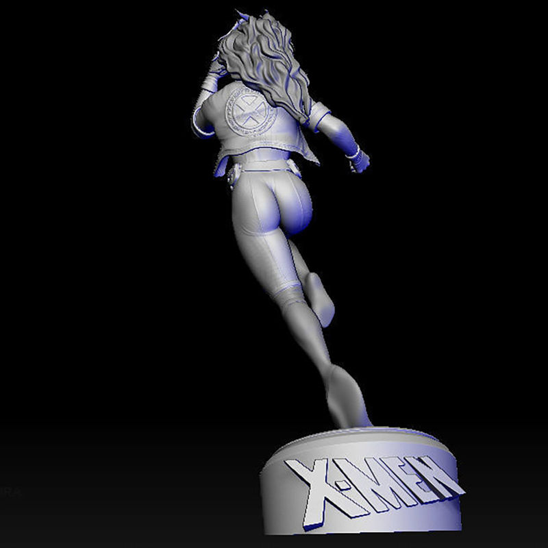 X-men Rogue Figurine 3D Model Ready to Print