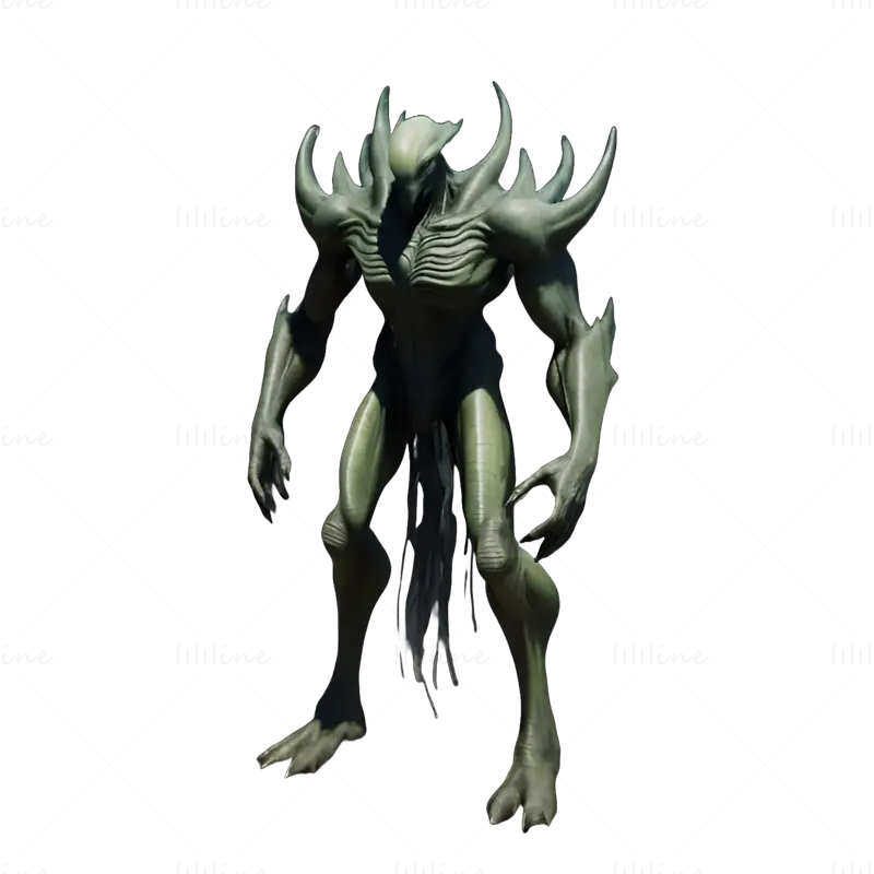 مجموعه مدل های چاپ سه بعدی Xenomorphic Warrior