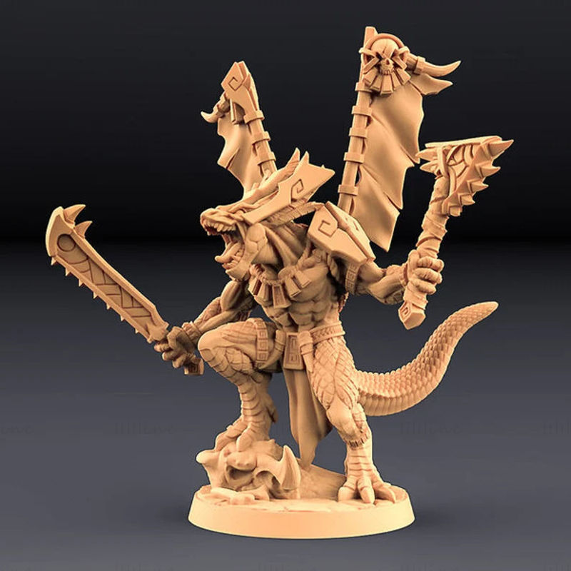 Xol'toa Goldmaw Prince 3D Printing Model