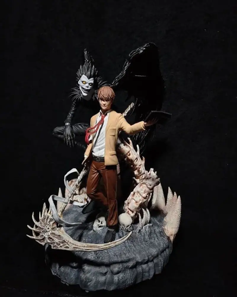 Yagami Light a Ryuk ze Zápisníku smrti (3D tiskové modely STL)