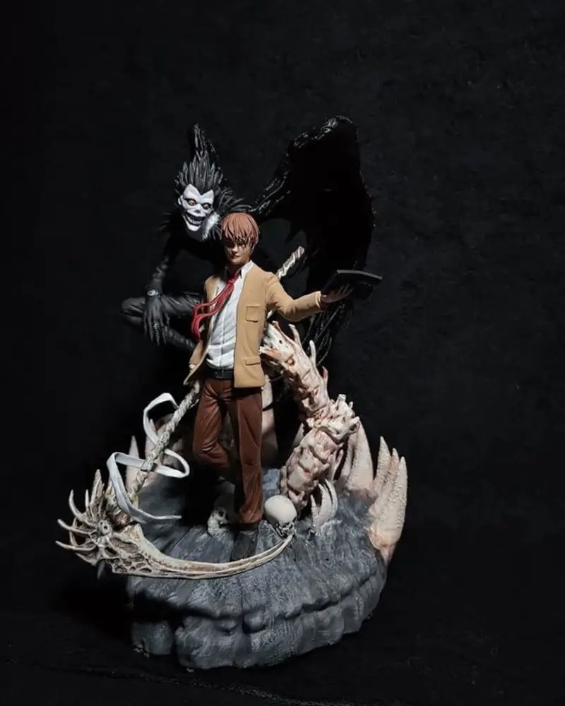 Yagami Light a Ryuk ze Zápisníku smrti (3D tiskové modely STL)