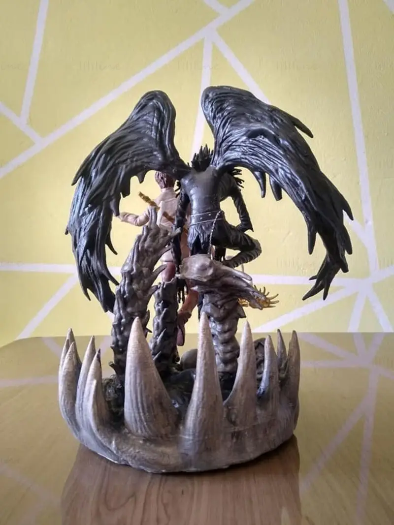 Yagami Light a Ryuk ze Zápisníku smrti (3D tiskové modely STL)