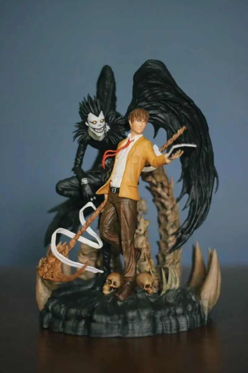 Yagami Light a Ryuk ze Zápisníku smrti (3D tiskové modely STL)