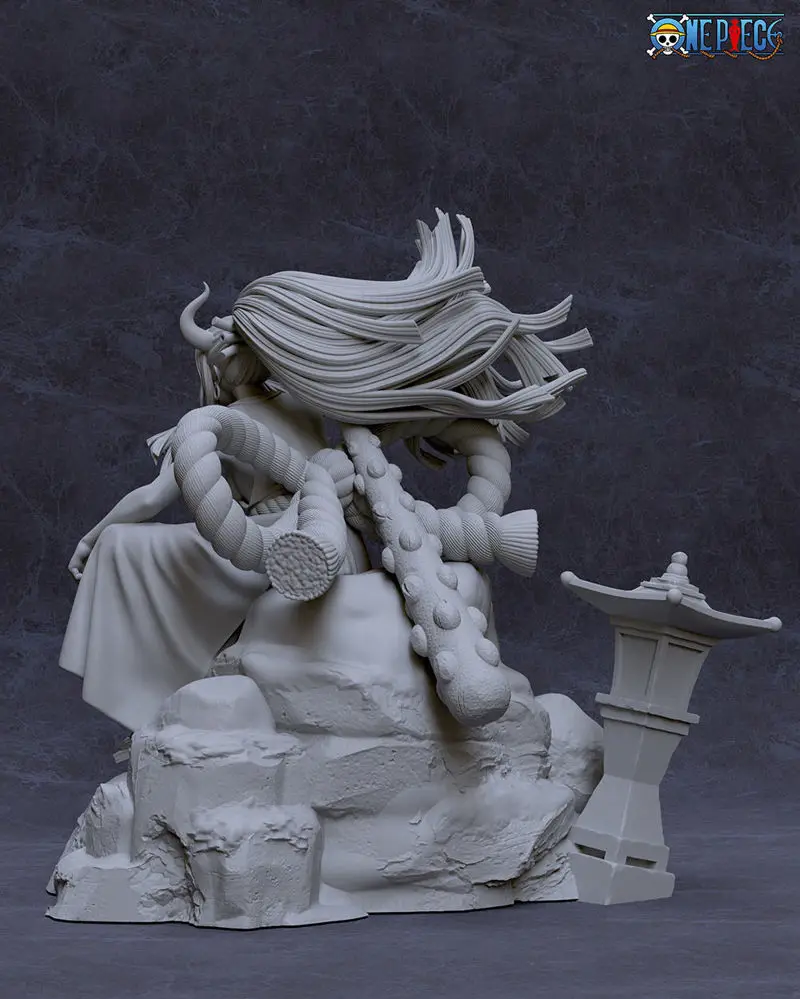 Yamato on Rock - One Piece 3D Printing Model STL