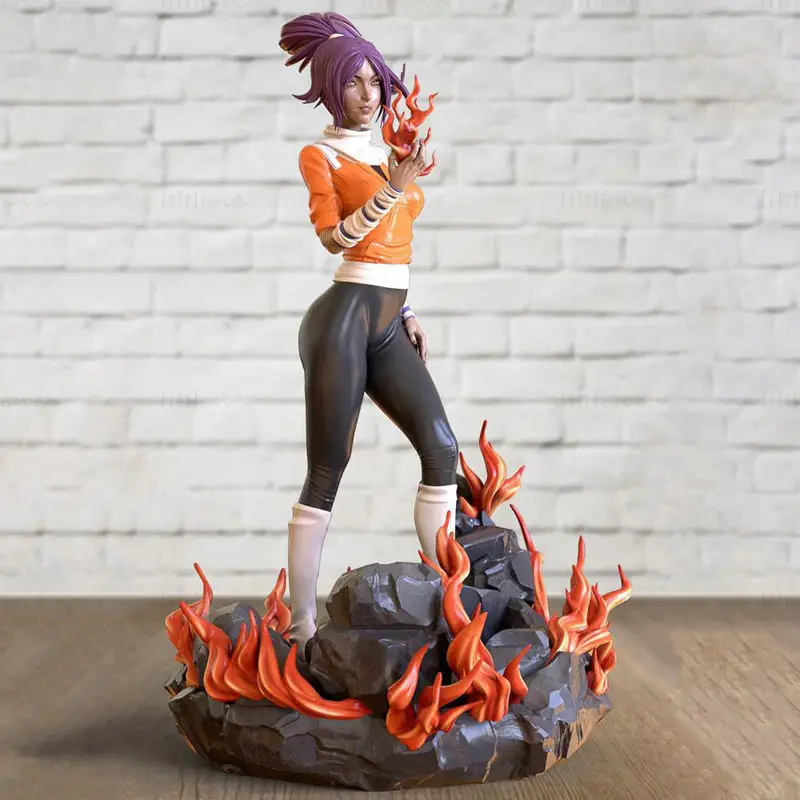 Yoruichi Bleach 3D tiskový model STL