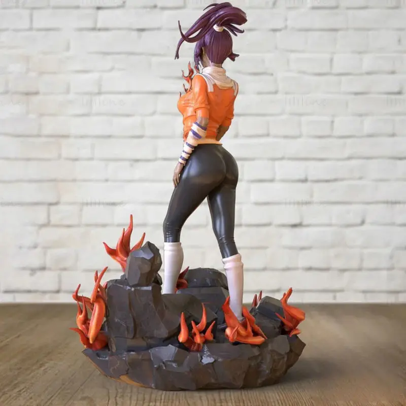 Yoruichi Bleach 3D tiskový model STL