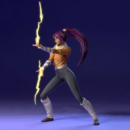 Yoruichi Shihoin 3D model připravený k tisku STL