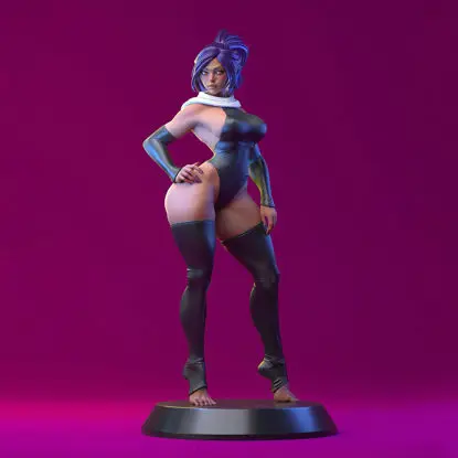 Yoruichi Shihoin Modelo 3D pronto para impressão STL