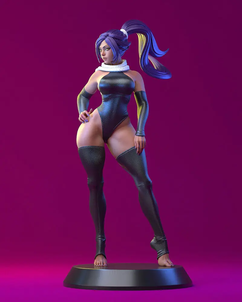 Yoruichi Shihoin 3D Model Ready to Print STL