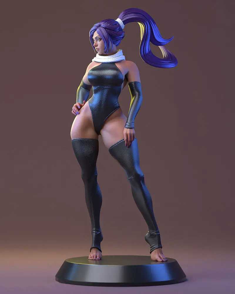 Yoruichi Shihoin 3D Model Ready to Print STL