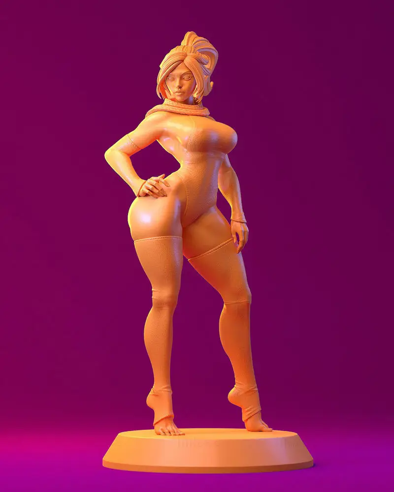 Yoruichi Shihoin 3D Model Ready to Print STL