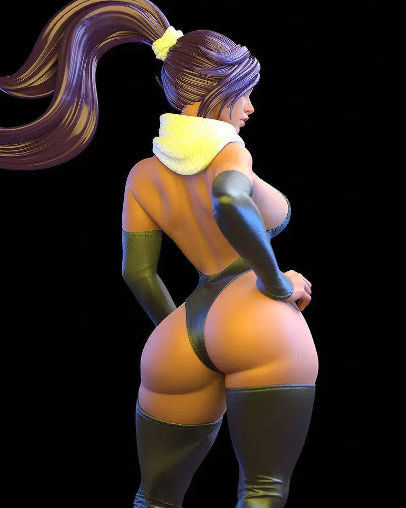 Yoruichi Shihoin 3D Model Ready to Print STL