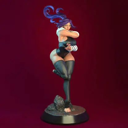 Yoruichi Shihoin Modelo de impressão 3D STL